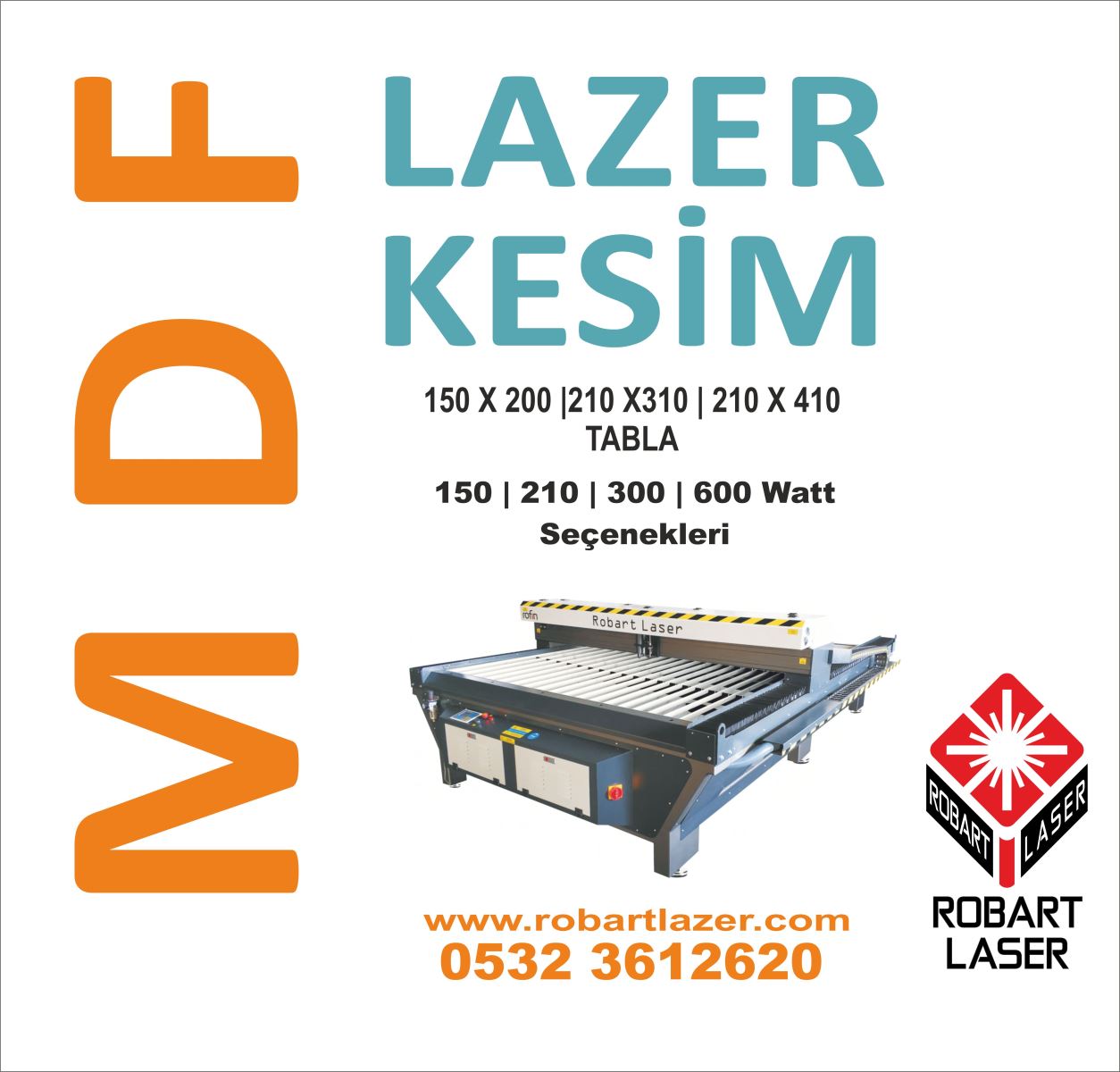 Mdf Lazer Kesim Makinası